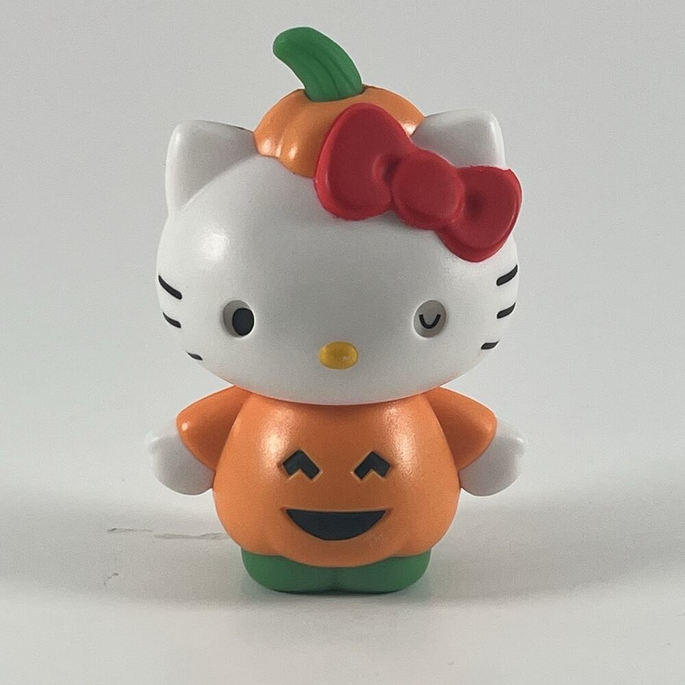 Hello Kitty Halloween Pumpkin Figure McDonalds 2019 Sanrio